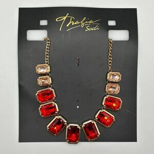 Thalia Sodi Women's Gold-Tone Ombré Stone Collar Necklace